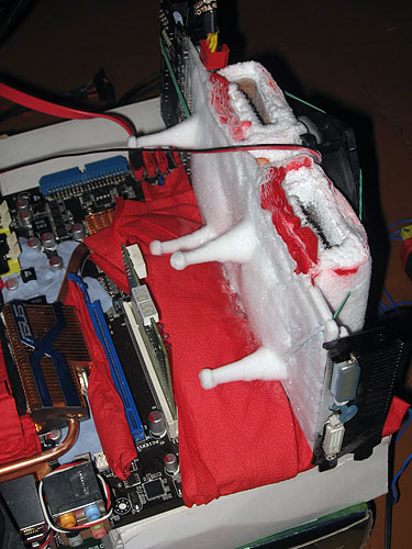 Обмерзшие стаканы