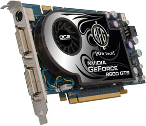 BFG GeForce 8600 GTS ОС2 ThermoIntelligence 256 Мб
