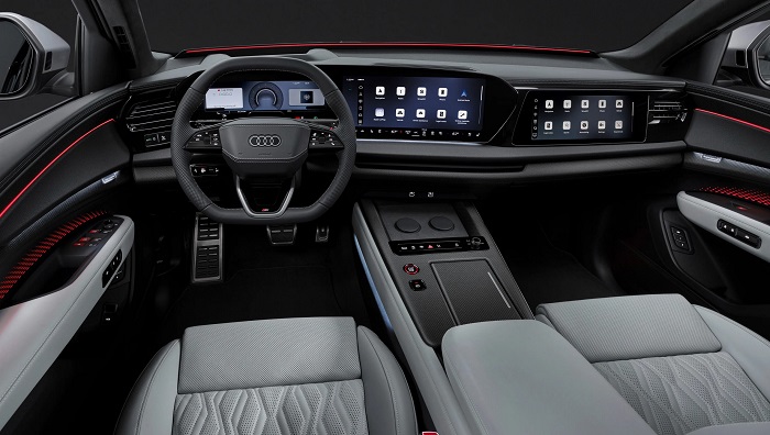 Audi показала фотографии салона полноразмерного кроссовера Q9