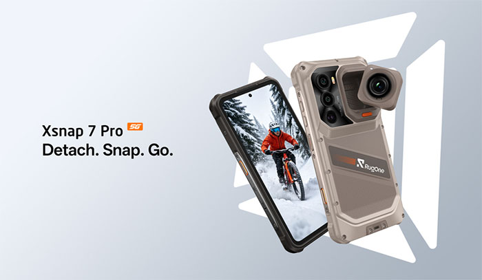 IFA 2026: RugOne анонсировала первый защищённый смартфон Xsnap 7 Pro со съёмной экшн-камерой