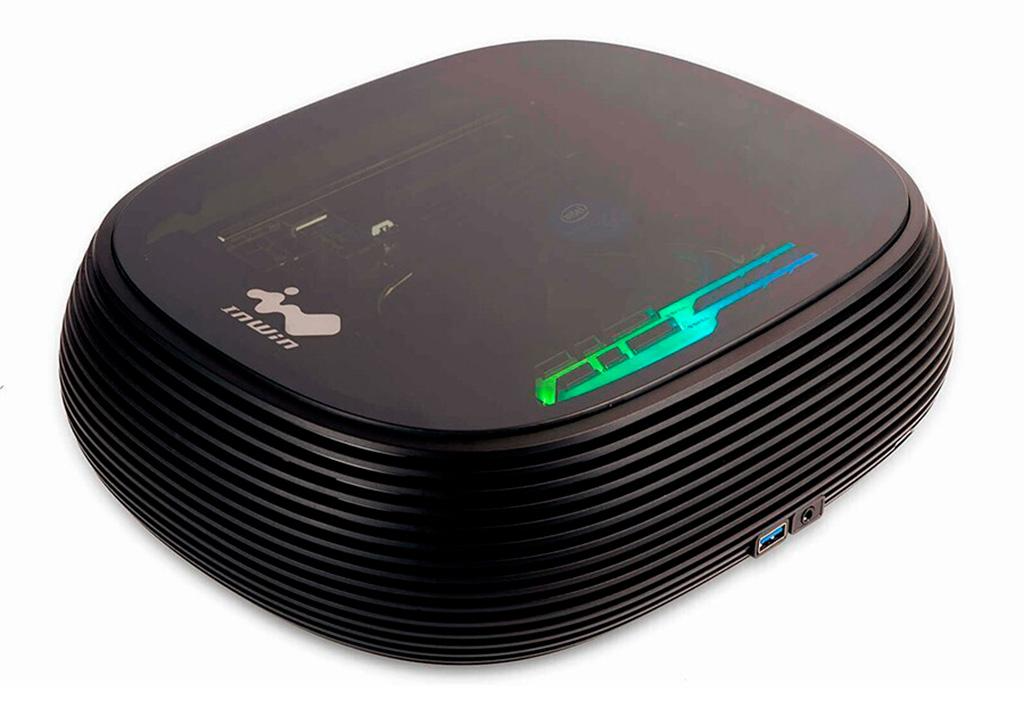 Необычный корпус In Win B1 получил встроенный 200-Вт блок питания