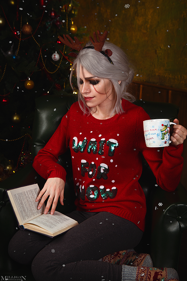 The Witcher - Christmas - Ciri by MilliganVick
