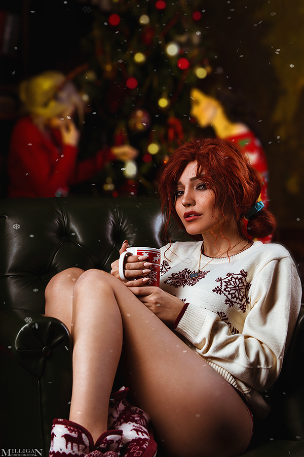 The Witcher - Christmas - Triss by MilliganVick
