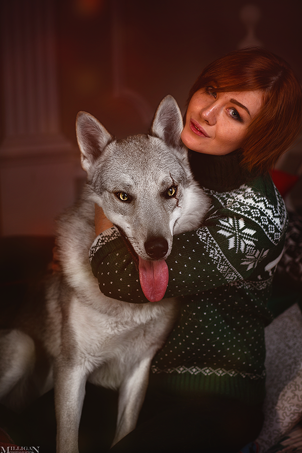The Witcher - New Year - Shani and The White Wolf by MilliganVick