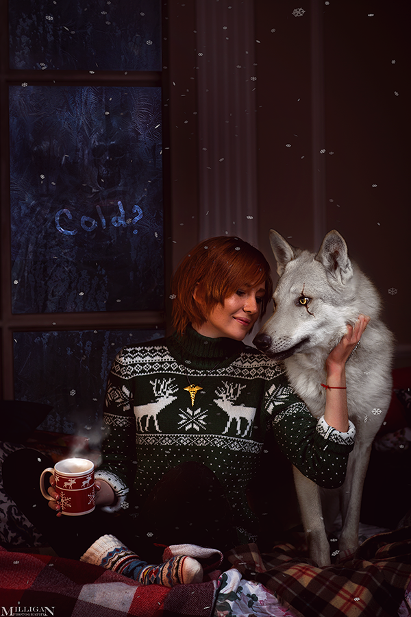The Witcher - New Year - Shani and The White Wolf by MilliganVick