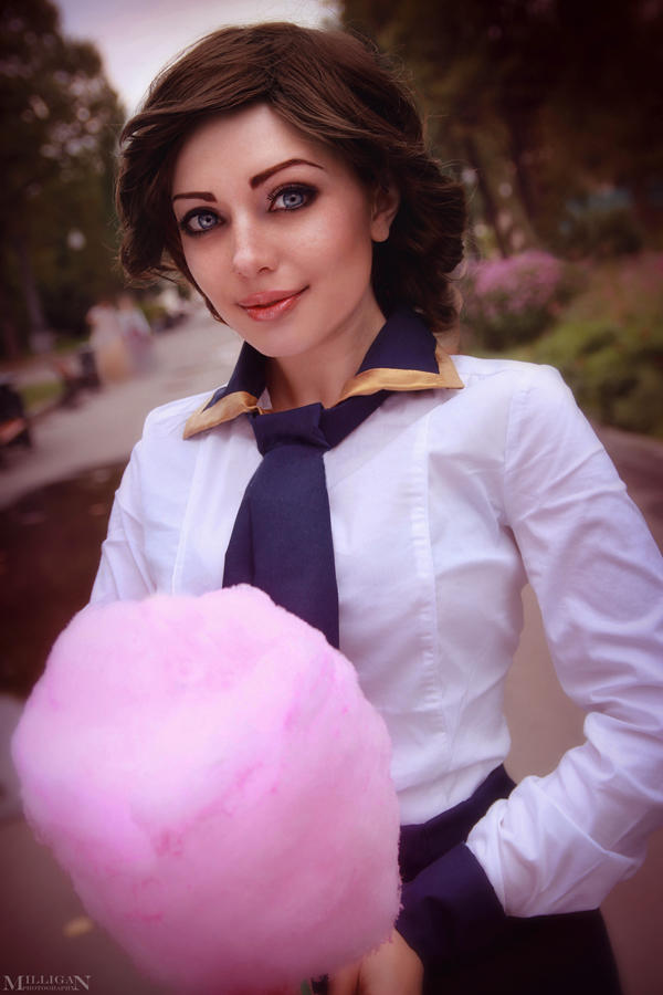 Bioshock - Elizabeth - Cotton Candy by MilliganVick